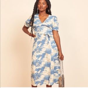 NWOT Reformation Bee dress Cielo